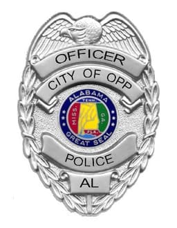 Opp Police Department Police Department Badge