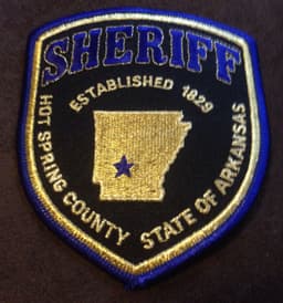 Hot Spring County Sheriffs Office Badge