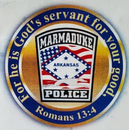 Marmaduke Police Department Badge