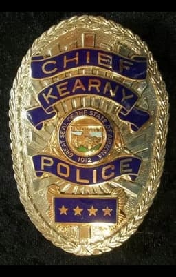 Kearny Police Department Badge