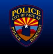 Page Police Department Badge