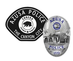 Azusa Police Department Badge