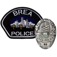 Brea Police Department Badge