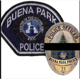 Buena Park Police Department Badge
