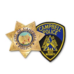 Campbell Police Department Badge