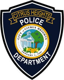 Citrus Heights Police Department Badge