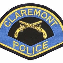 Claremont Police Department Badge