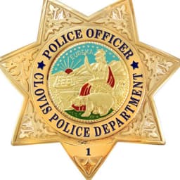 Clovis Police Department Badge