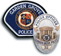 Garden Grove Police Department Badge