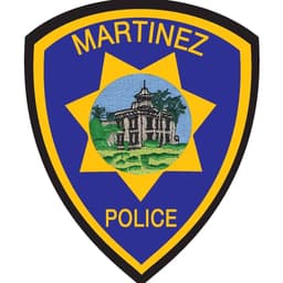 Martinez Police Department Badge