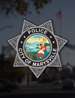 Marysville Police Department Badge