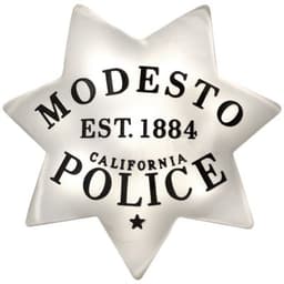 Modesto Police Department Badge