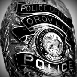 Oroville Police Department Badge