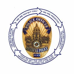 Pasadena Police Department Badge