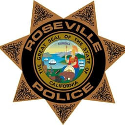 Roseville Police Department Badge