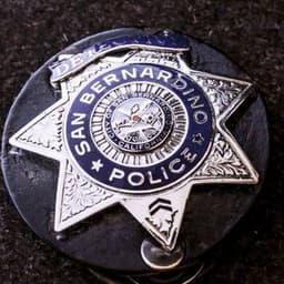 San Bernardino Police Department Badge