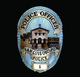 San Luis Obispo Police Department Badge
