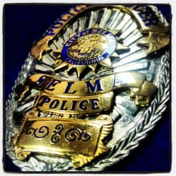 Selma Police Department Badge