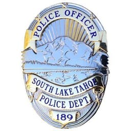 South Lake Tahoe Police Department Badge