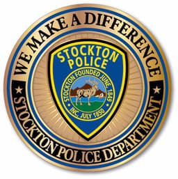 Stockton Police Department Badge
