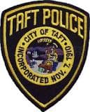 Taft Police Department Badge