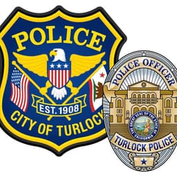 Turlock Police Department Badge