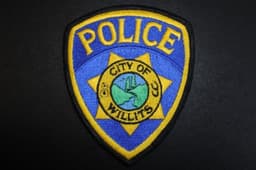 Willits Police Department Badge
