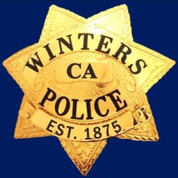 Winters Police Department Badge