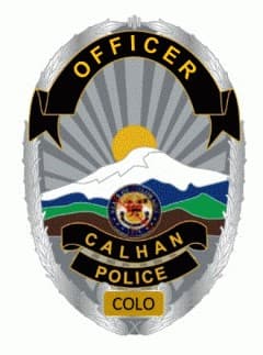 Calhan Police Department Badge