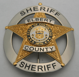 Elbert County Sheriffs Office Badge