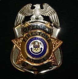 Firestone Police Department Badge