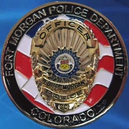 Fort Morgan Police Department Badge