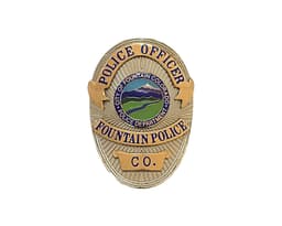 Fountain Police Department Badge
