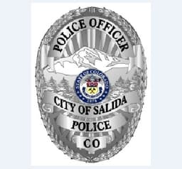 Salida Police Department Badge