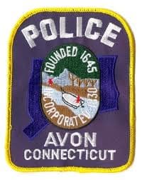 Avon Police Department Badge