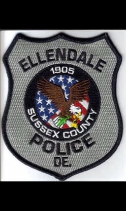 Ellendale Police Department Badge