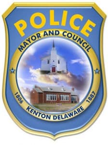 Kenton Police Department Badge