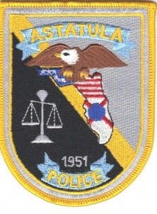Astatula Police Department Badge