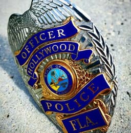 Hollywood Police Department Badge