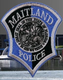 Maitland Police Department Badge