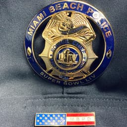 Miami Beach Police Department Badge