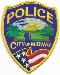 Midway Police Department Badge