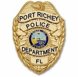 Port Richey Police Department Badge