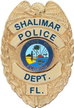 Shalimar Police Department Badge