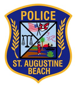 St. Augustine Beach Police Department Badge