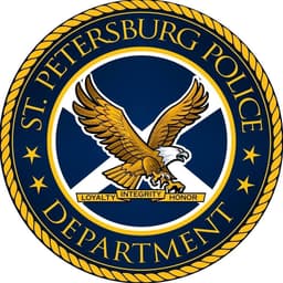 St. Petersburg Police Department Badge