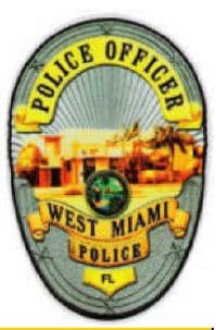 West Miami Police Department Badge