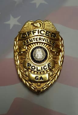 Centerville Police Department Badge