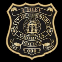 Commerce Police Department Badge