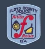 Floyd County Police Department Badge